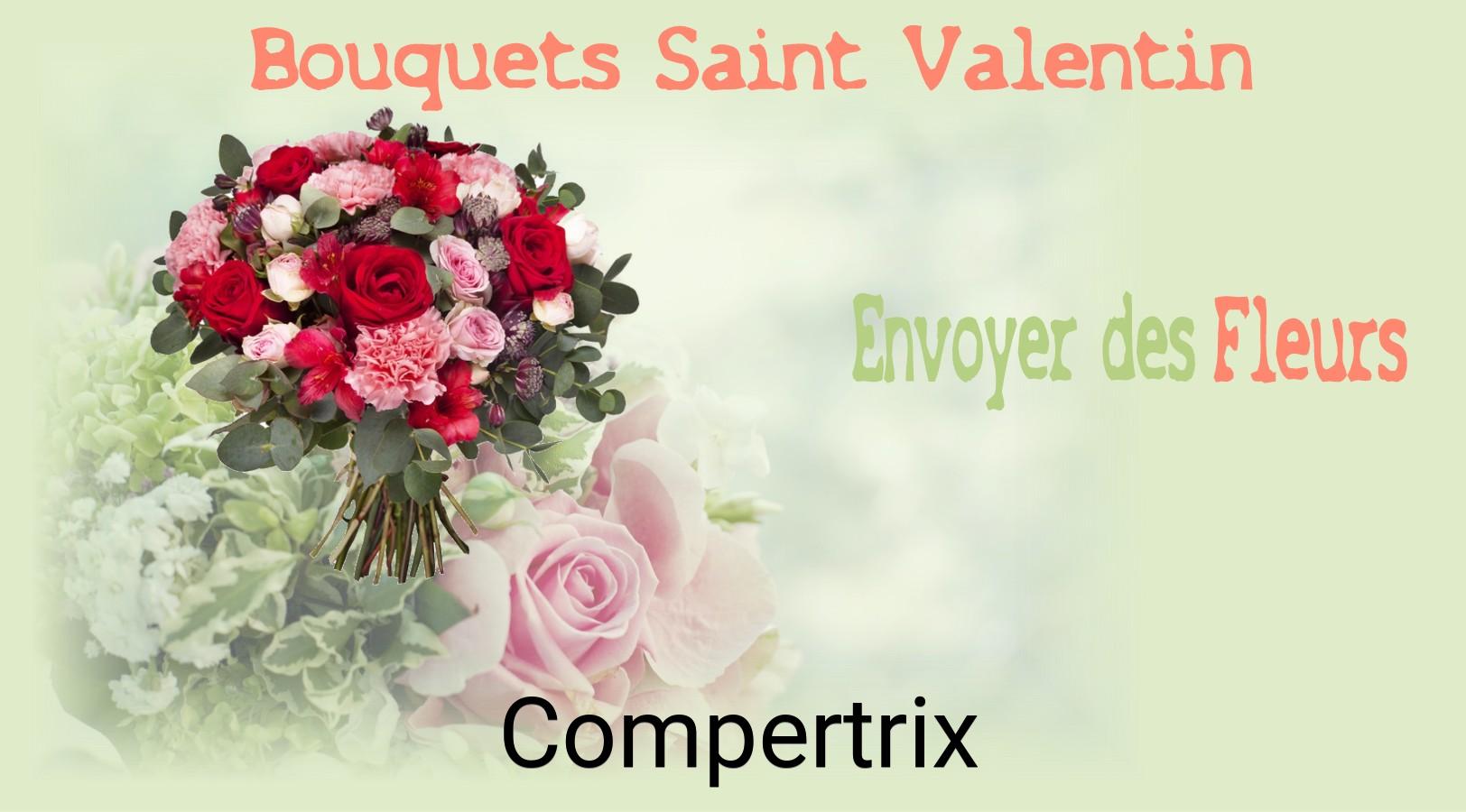 Roses de Saint-Valentin livrées à Compertrix